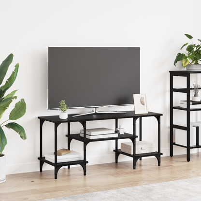 TV Cabinet Black Oak 102 x 35 x 45.5 cm