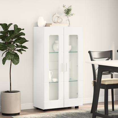 Sideboard FLORIN White 55.5 x 29 x 100 cm Engineered Wood