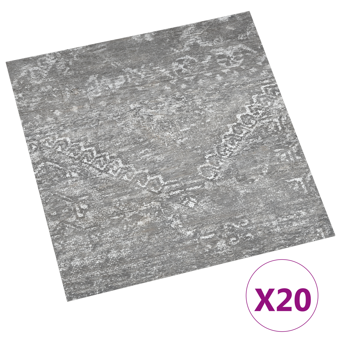 Self-adhesive Flooring Planks 30.5 x 30.5 cm 20 pcs PVC