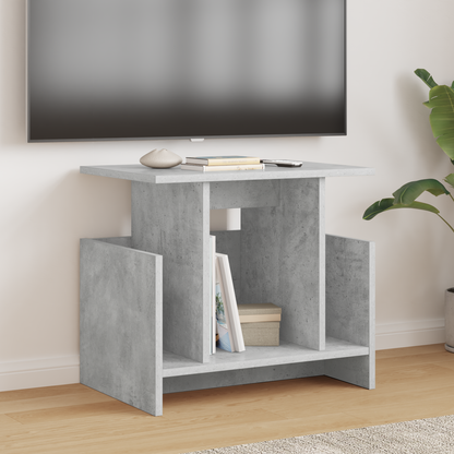 TV Stand 2 pcs Concrete Grey 50 x 35 x 45 cm Engineered Wood
