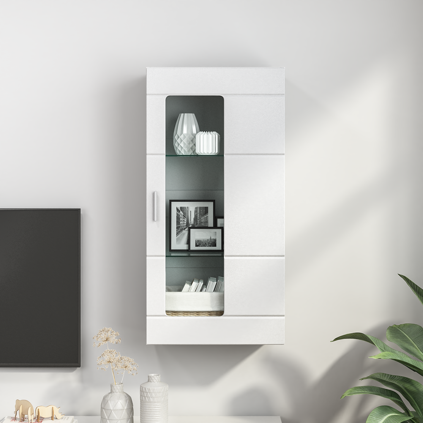 Wooden Cabinet White 50 x 29 x 100 cm Engineered Wood