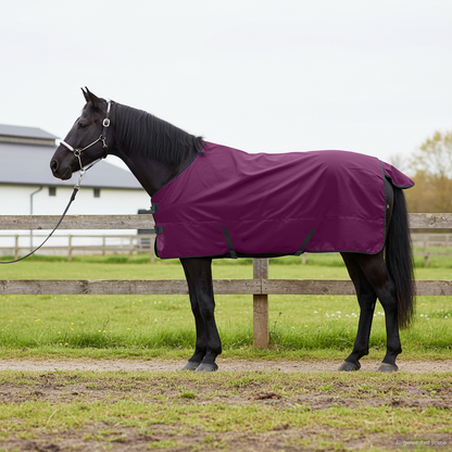 Horse Blanket Full Purple 105 cm Polyester
