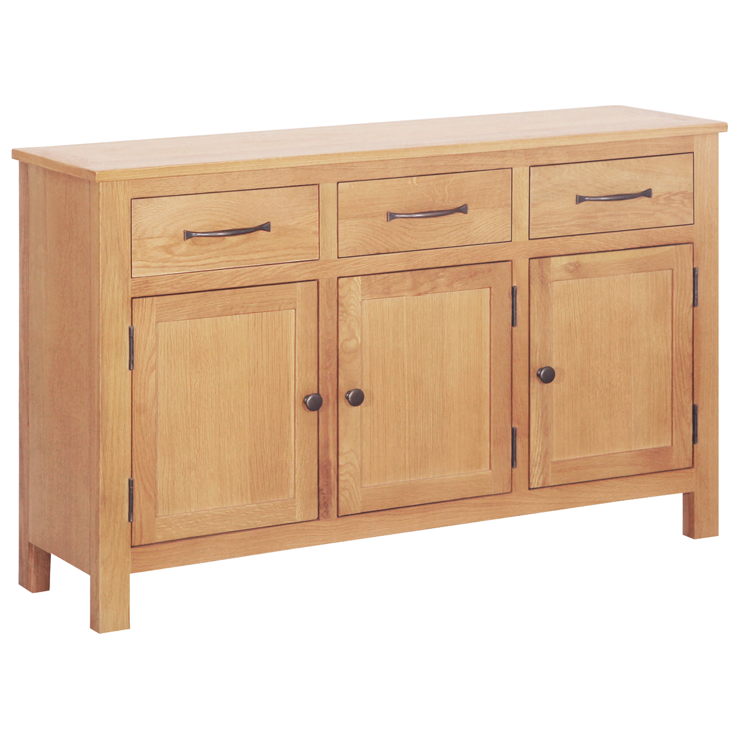 Sideboard Brown 112 x 33.5 x 70 cm Solid oak wood
