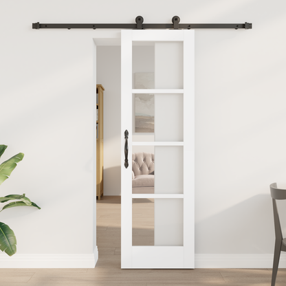 Sliding Door ORKDAL White and Black 61 x 198.5 cm