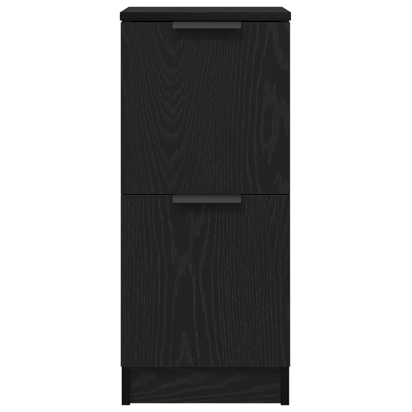 Sideboard 3 pcs Black Oak 120 x 30 x 70 cm Engineered Wood
