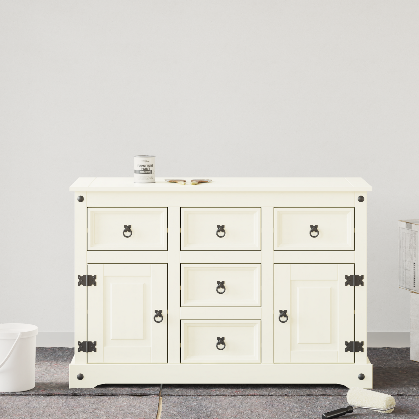 Furniture Paint White 0.75 L Wall Print