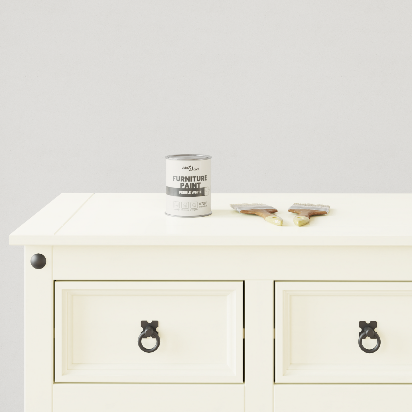 Furniture Paint White 0.75 L Wall Print