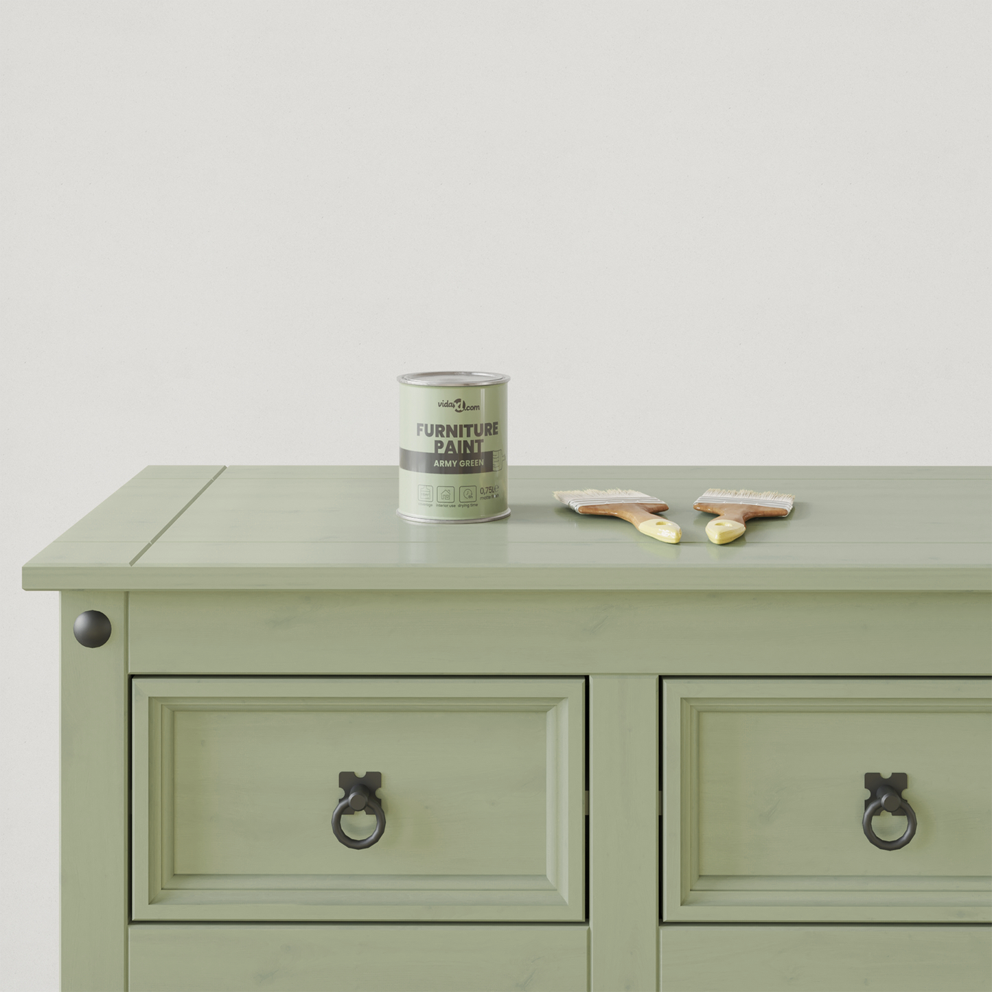 Furniture Paint Green 0.75 L Wall Print