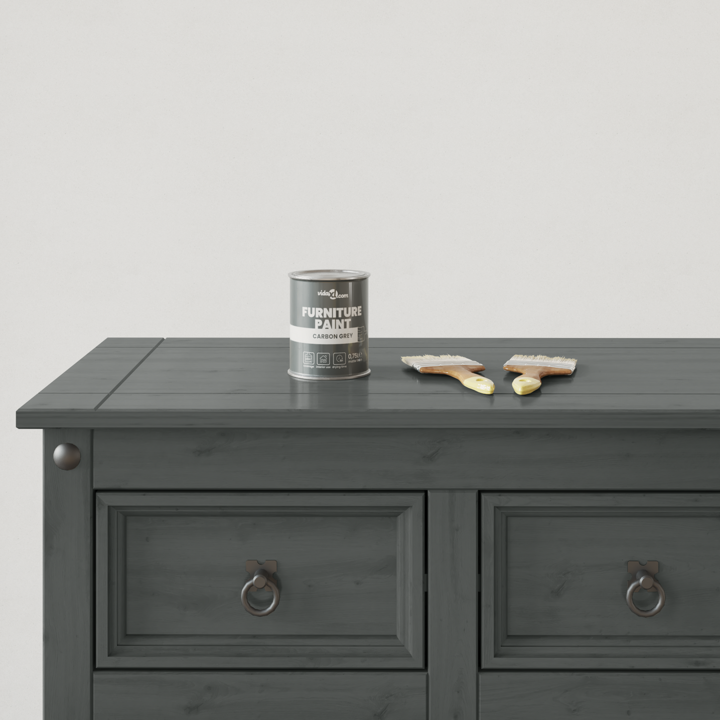 Furniture Paint Grey 0.75 L Wall Print