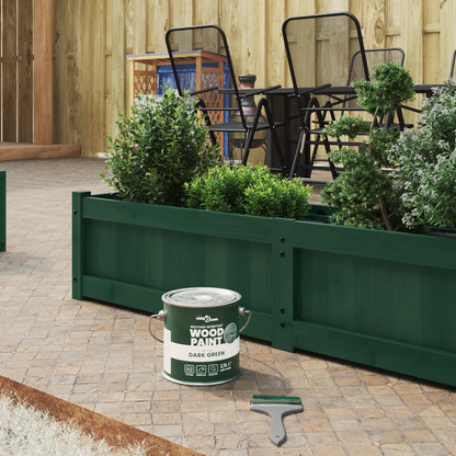 Wood Paint Green 2.5 L Wall Print