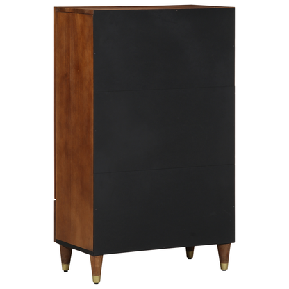 Highboard Brown 60 x 33 x 100 cm Solid Mango Wood
