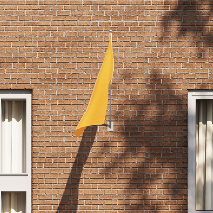 Flag Pole Holde Silver 10.5 x 7.5 x 2.5 cm Steel