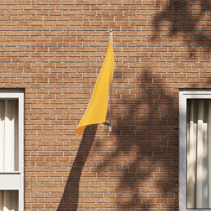 Flag Pole Holde Silver 15 x 3 x 0.35 cm Steel