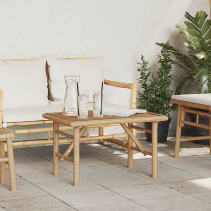 Coffee Table Brown 70 x 40 x 36 cm Bamboo