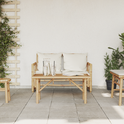 Coffee Table Brown 90 x 50 x 43 cm Bamboo