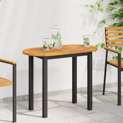 Table Top Oil Natural 90 x 45 x 2 cm Solid Acacia Wood