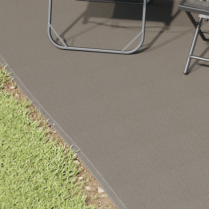 Tent Carpet Folding Manual Light Grey 600 x 400 cm Polyethylene