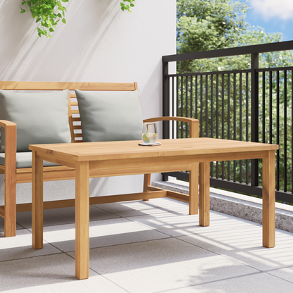 Coffee Table Brown 110 x 55 x 45 cm Solid Teak Wood