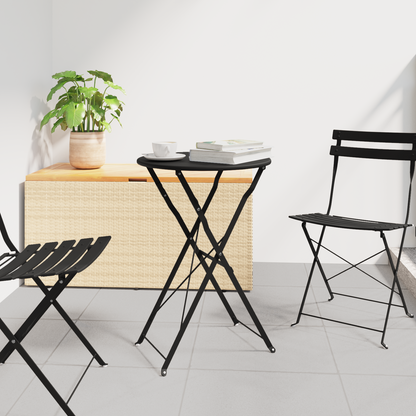 Bistro Table Anthracite Ø 50 x 71 cm Powder-coated Steel