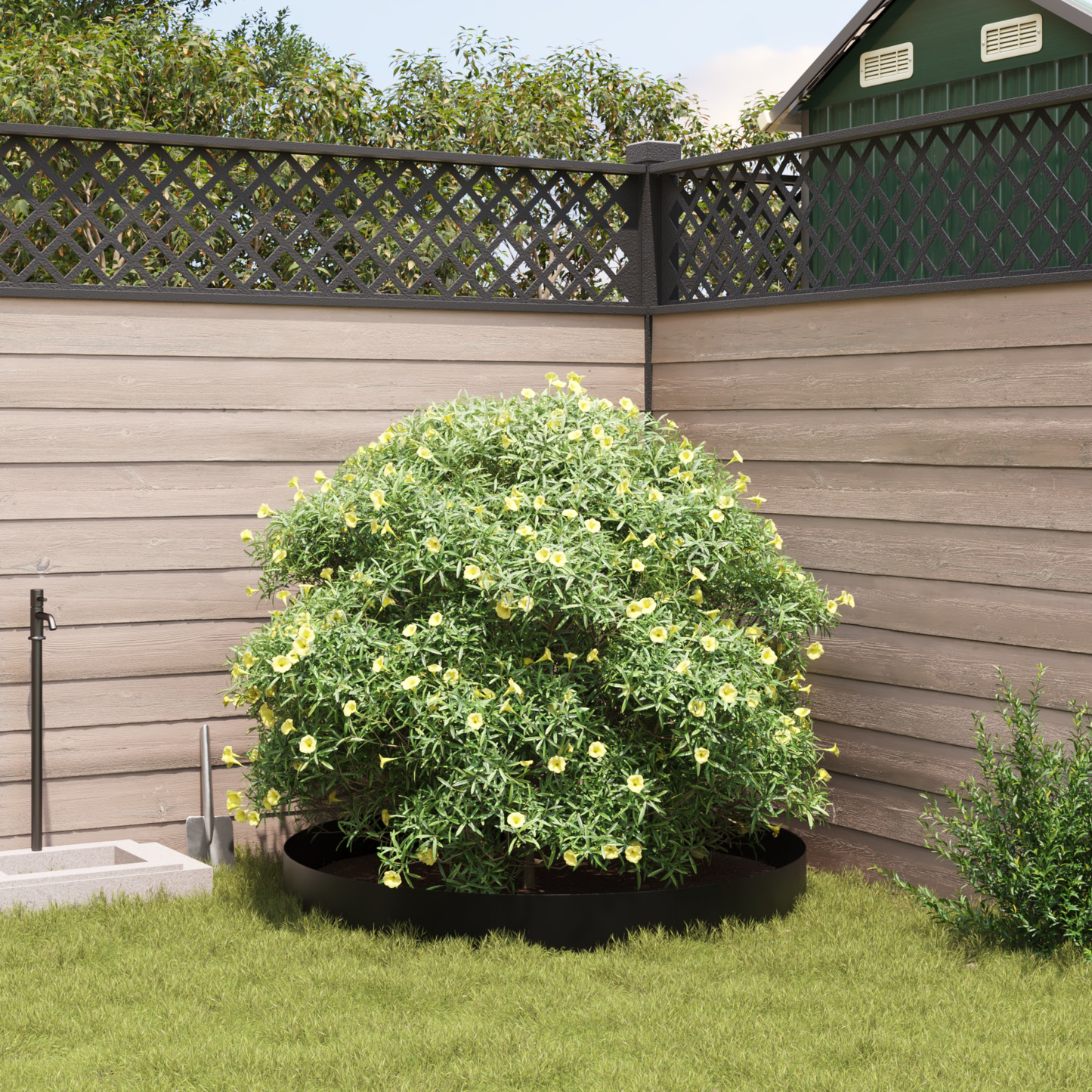 Root Barrier Black 0.7 x 3 m Polyethylene