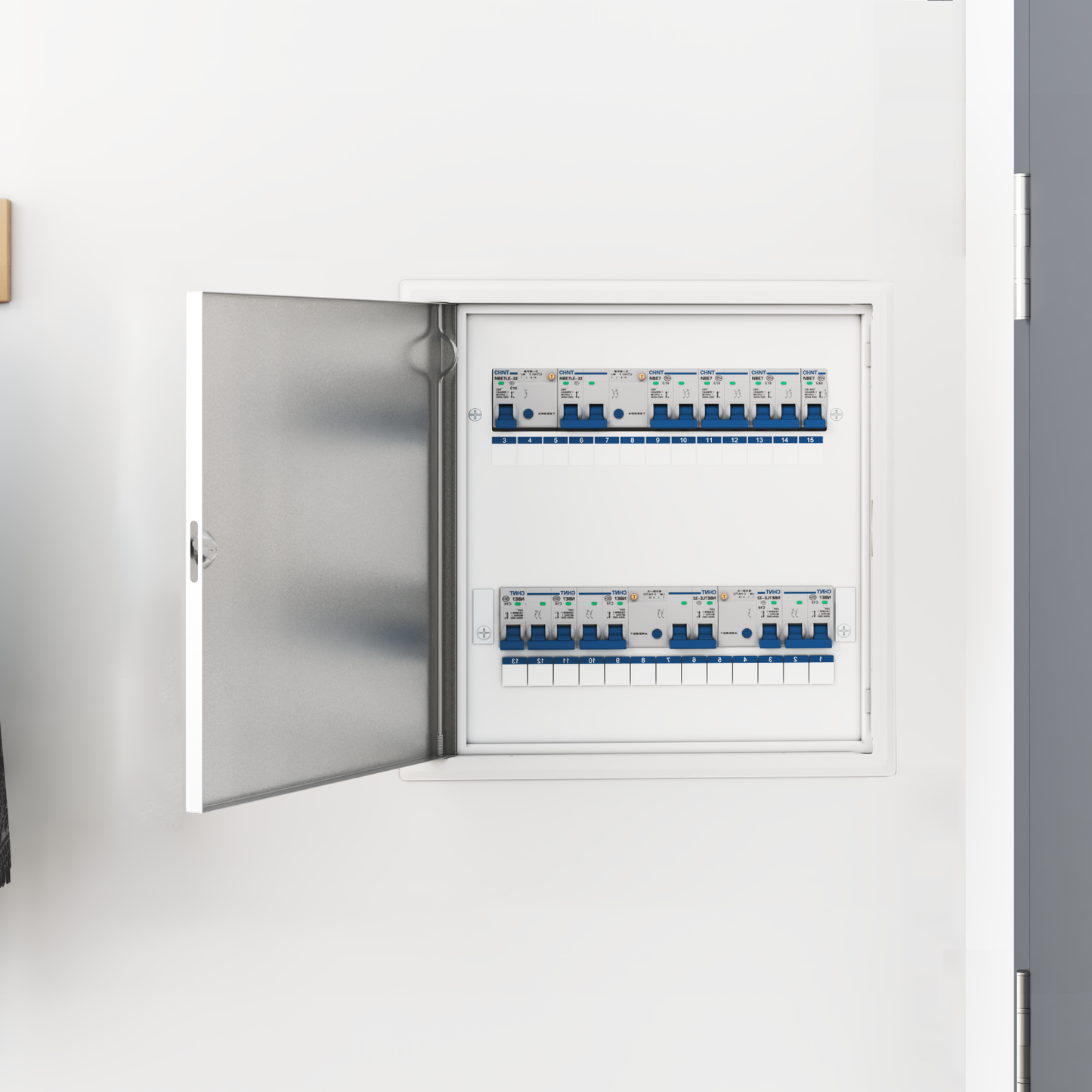 Access Panel White 43 x 43 x 3 cm Steel