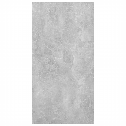 2 pcs Concrete Grey Engineered Wood