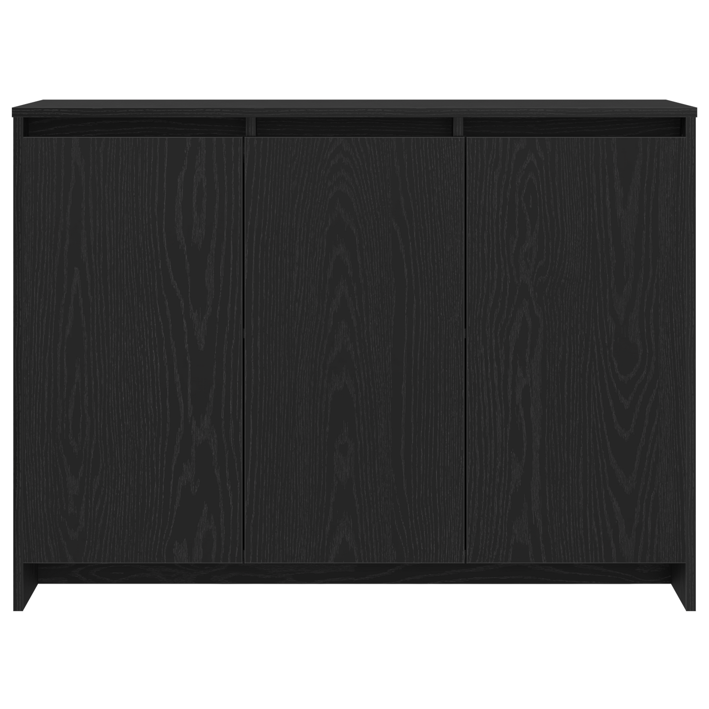 Sideboard Black 102 x 29.5 x 75 cm Engineered wood