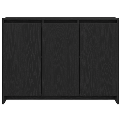Sideboard Black 102 x 29.5 x 75 cm Engineered wood