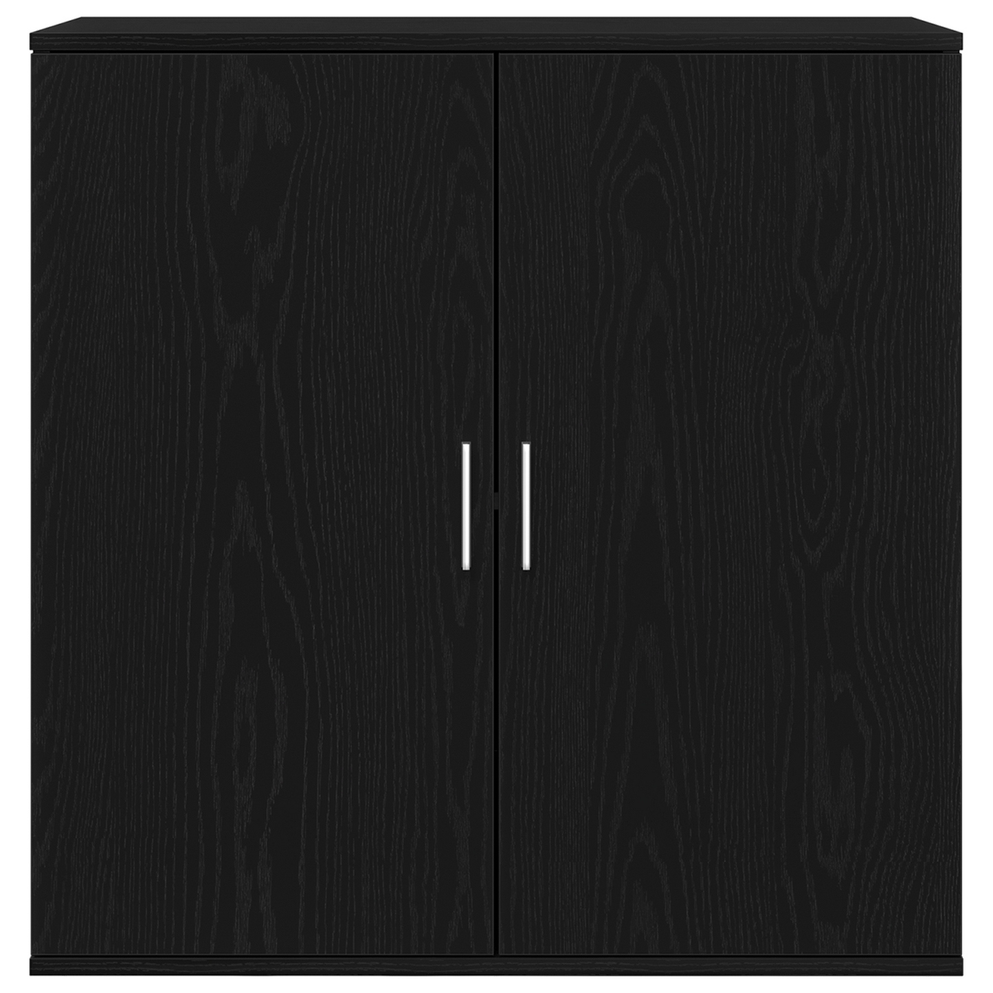 Sideboard Black Oak 79 x 38 x 80 cm Engineered Wood