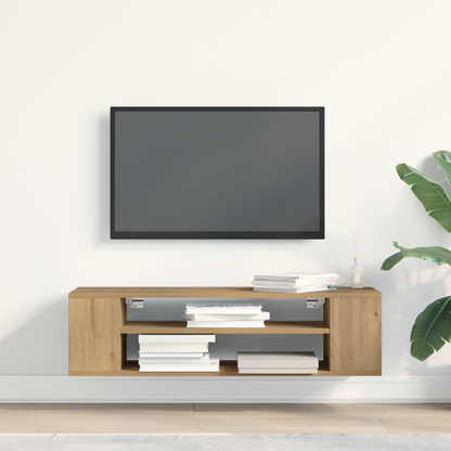TV Cabinet Artisian oak 100 x 30 x 26.5 cm Engineered Wood