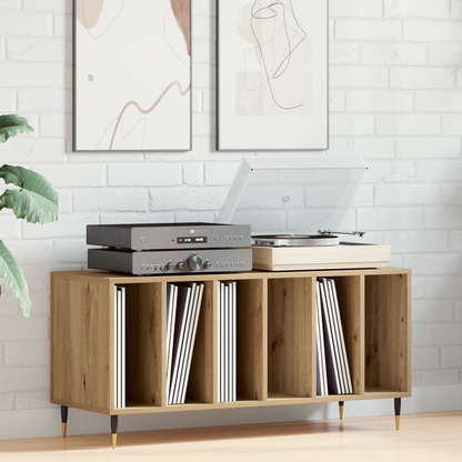 Record Cabinet Artisan oak 100 x 38 x 48 cm Engineered Wood