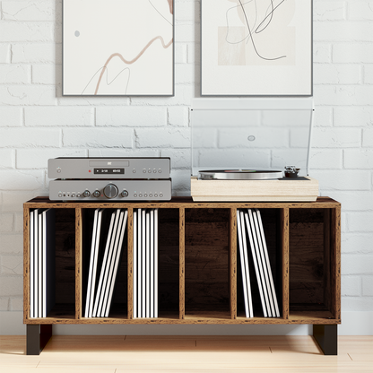 Record Cabinet Old wood 100 x 38 x 48 cm Engineered Wood