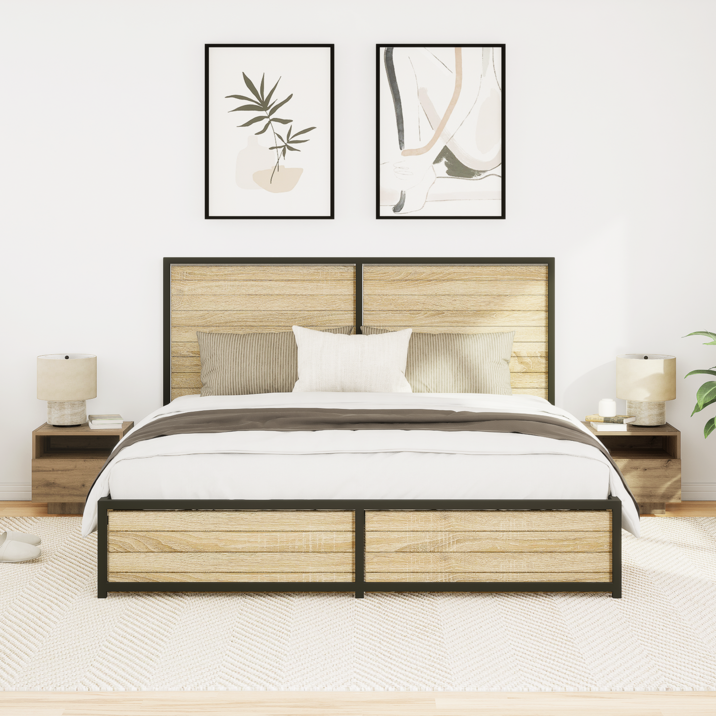 Bedside Cabinet with Drawer 2 pcs Artisan Oak 40 x 39 x 37 cm