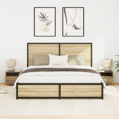 Bedside Cabinet with Drawer 2 pcs Artisan Oak 40 x 39 x 37 cm
