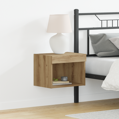 TV Cabinet Set with LED 2 pcs Artisan Oak 40 x 30 x 30 cm