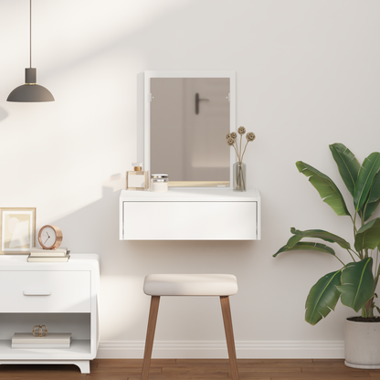 Dressing Table White 60 x 40 x 70 cm Engineered Wood
