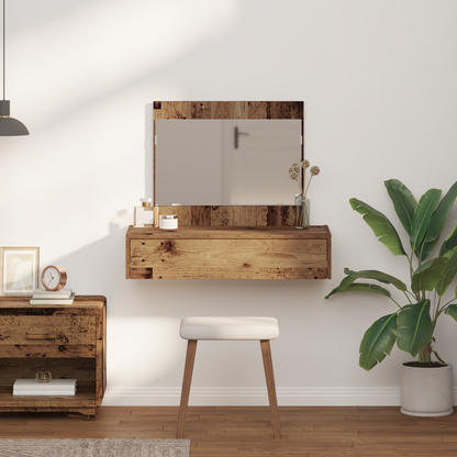 Dressing Table Brown 83 x 40 x 70 cm Engineered Wood