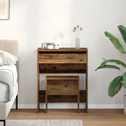 Dressing Table Old Wood 60 x 40 x 75 cm Engineered wood