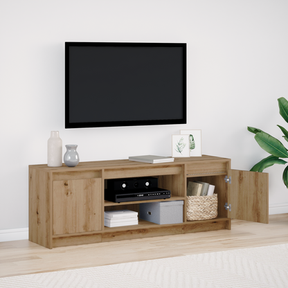 TV Units Brown 139.5 x 34 x 50 cm Engineered wood