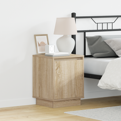 Bedside Cabinet 2 pcs Sonoma Oak 39 x 34.5 x 50 cm