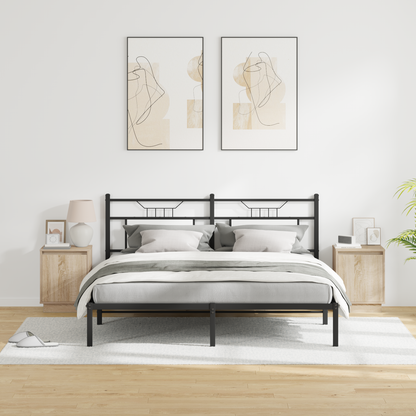Bedside Cabinet 2 pcs Sonoma Oak 39 x 34.5 x 50 cm