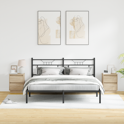 Bedside Cabinet with Drawer 2 pcs Sonoma Oak 39 x 34.5 x 50 cm