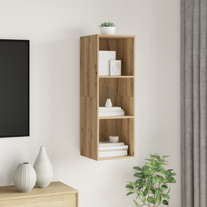 TV Cabinet Set Artisan Oak 37 x 37 x 107 cm Engineered Wood
