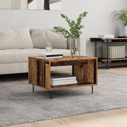 Coffee Table Old wood 60 x 50 x 40 cm Engineered wood