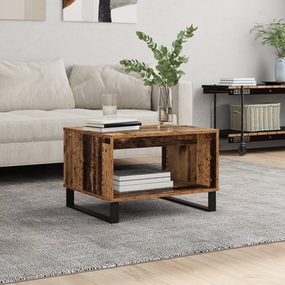 Coffee Table Old wood 60 x 50 x 40 cm Engineered wood